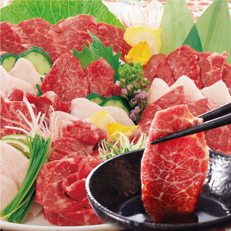 馬刺しギフトセット(極)