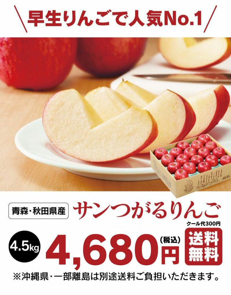 サンつがるりんご
