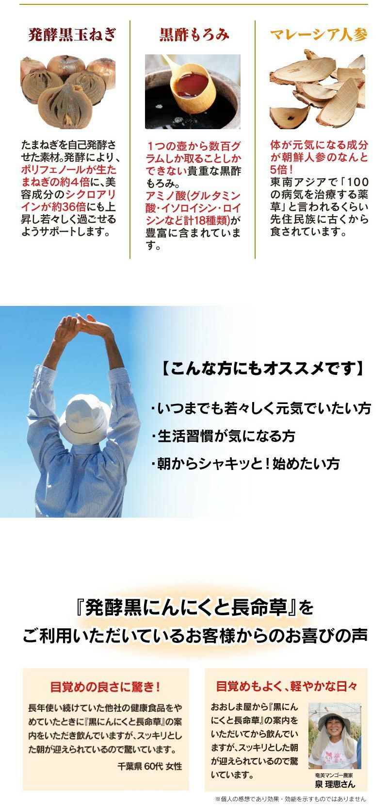 単品購入】黒にんにくと長命草の力 1袋60粒 ＜ポスト投函 送料別＞ 健康 食品 大嶌屋（おおしまや） | おおしま屋（大嶌屋）