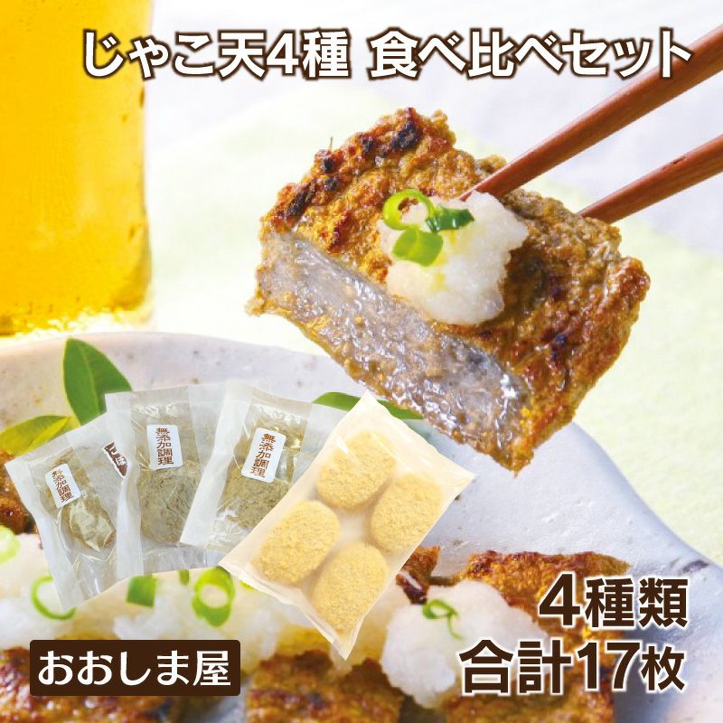 じゃこ天4種セット 