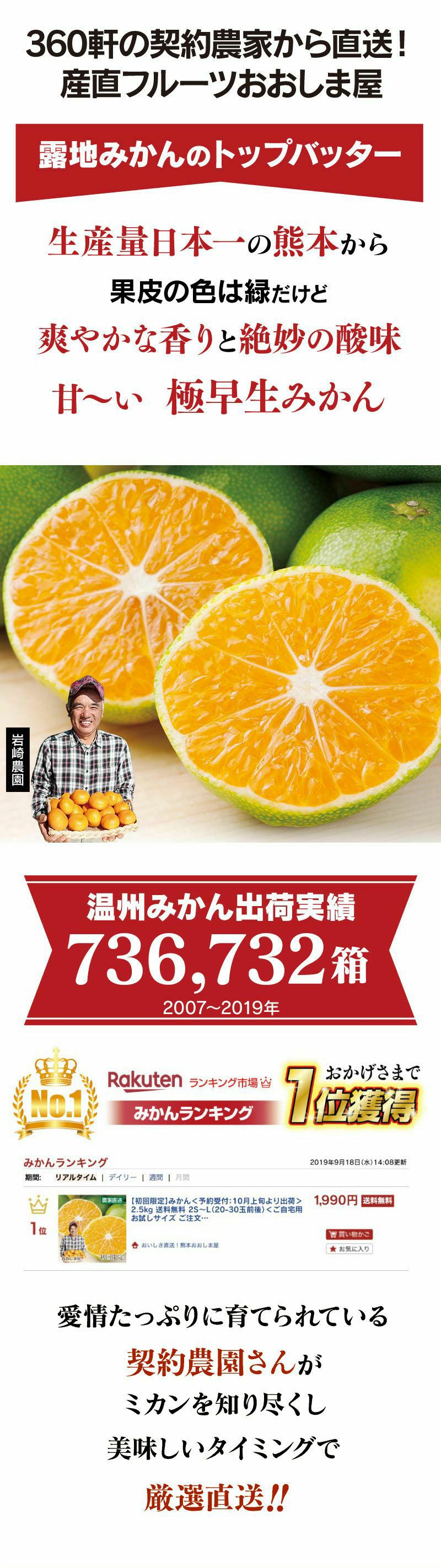 早熟温州みかん